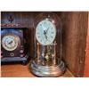 Image 4 : 727 -- 2 Glass Dome Clocks + Little Box Clock