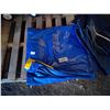 Image 3 : Winter front and 3 heavy tarps 16 X 24, 8X12, 24X48