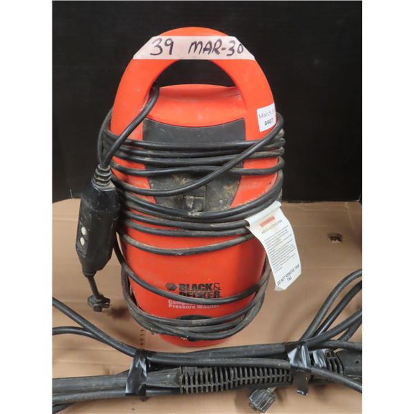 black and decker compact electric pressure washer