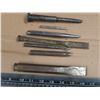 Image 5 : lot of punches and chisels