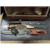 Image 2 : wooden tool box with c-clamp trailer hitch misc. hand tools