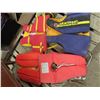 Image 1 : lot of 4 life jackets various sizes