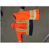Image 1 : 3XL men's hi-visibility work gear . Jacket and pants