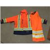 Image 3 : 3XL men's hi-visibility work gear . Jacket and pants