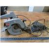 Image 1 : Black & Decker circular saw and Mastercraft palm sander - both working