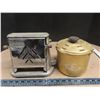 Image 1 : vintage toaster crock pot