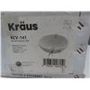 Image 6 : Kraus brand new 15 3/4" diameter sink