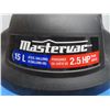 Image 2 : Mastercraft 2.5 HP 15L canister wet dry vacuum