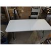 Image 1 : folding rubber maid table