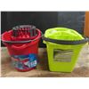 Image 1 : pair of mop pails
