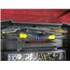Image 2 : tool caddy with screwdrivers, bolts and washers