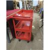 Image 2 : steel shop cart - 16"x33"x32"H
