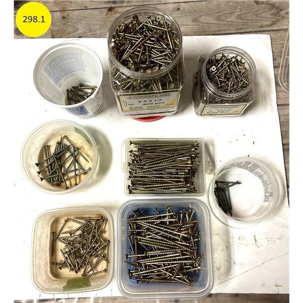 12 lb of deck screws