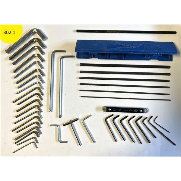 Hex keys and wrenches