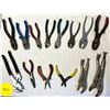 Image 1 : 14 sets of pliers