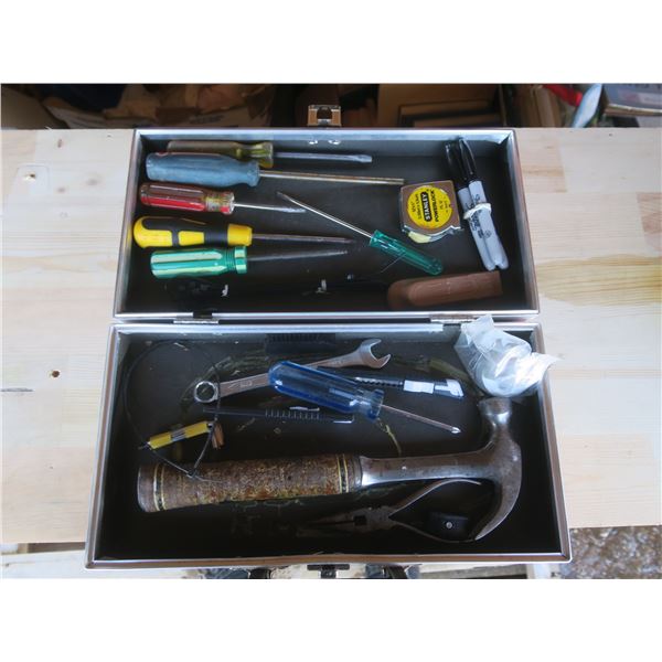 lot of assorted tools - hammer, screwdrivers, etc.