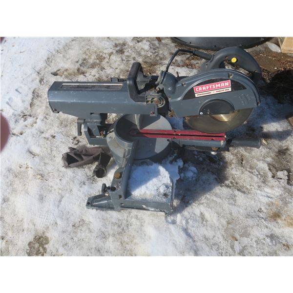 Craftsman mitre saw- needs TLC, runs