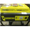 Image 2 : Champion 1500W generator - like new - SN1511Y2400967