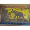 Image 1 : Consolidated Elephant sign - 10"x20"
