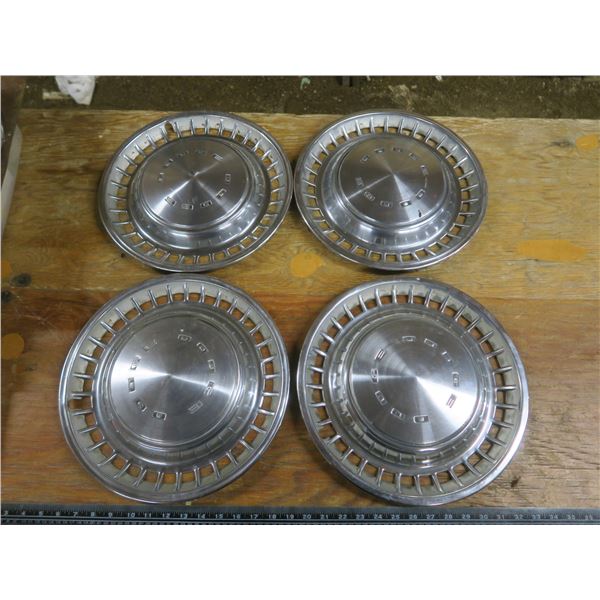 4 full-wheel Dodge hub caps
