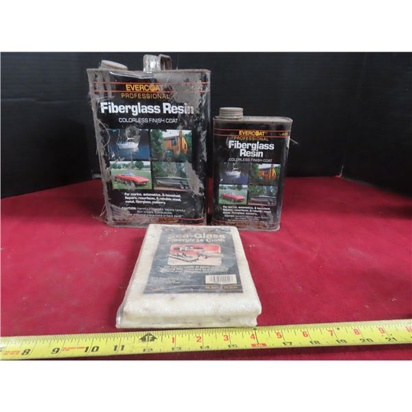 fibreglass cloth and resin kit
