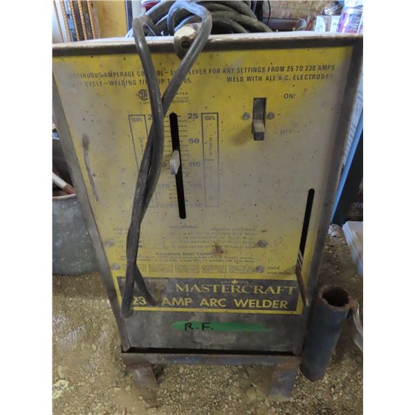 Mastercraft 230 amp arc welder