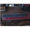 Image 2 : Campbell Hausfeld 1HP air compressor with hose