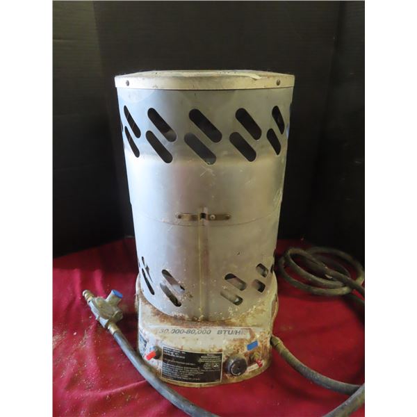 30,000 - 80,000 BTU propane heater