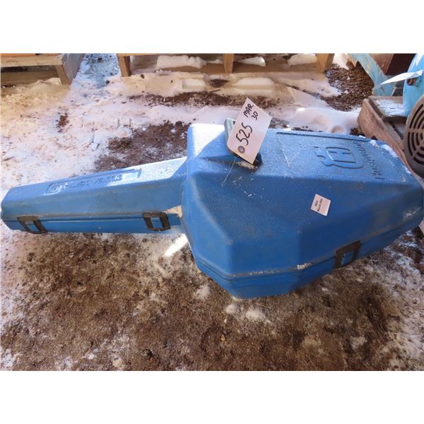 jonsered chainsaw with spare bars and chains