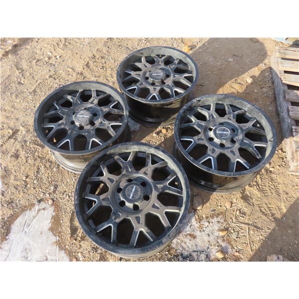 20" Mayhem rims set of 4 matching rims 6 bolt 6x139.7