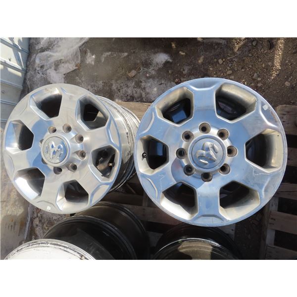 set of four 8 bolt OEM Ram 2500 18" rims 8x165.1