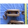Image 3 : set of antique pulleys