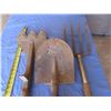 Image 2 : pitch fork , shovel , hay cutter