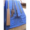 Image 3 : pitch fork , brush cutter , unique paddling stick