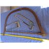 Image 2 : swede saw and pair of hacksaws