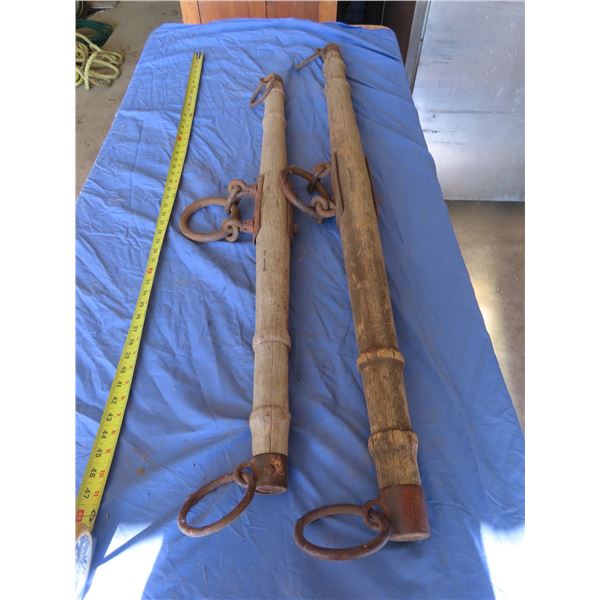 3.5 and 4ft horse yolks