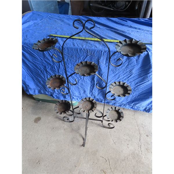 3.5ft tall antique plant stand vintage and beautiful