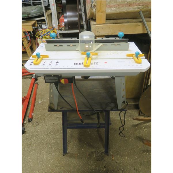 router table with router