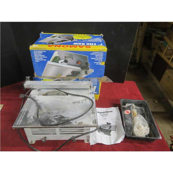 7" tile saw