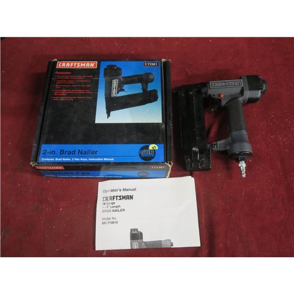 Craftsman 2" brad nailer