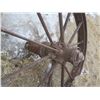Image 3 : antique 32" steel wheel