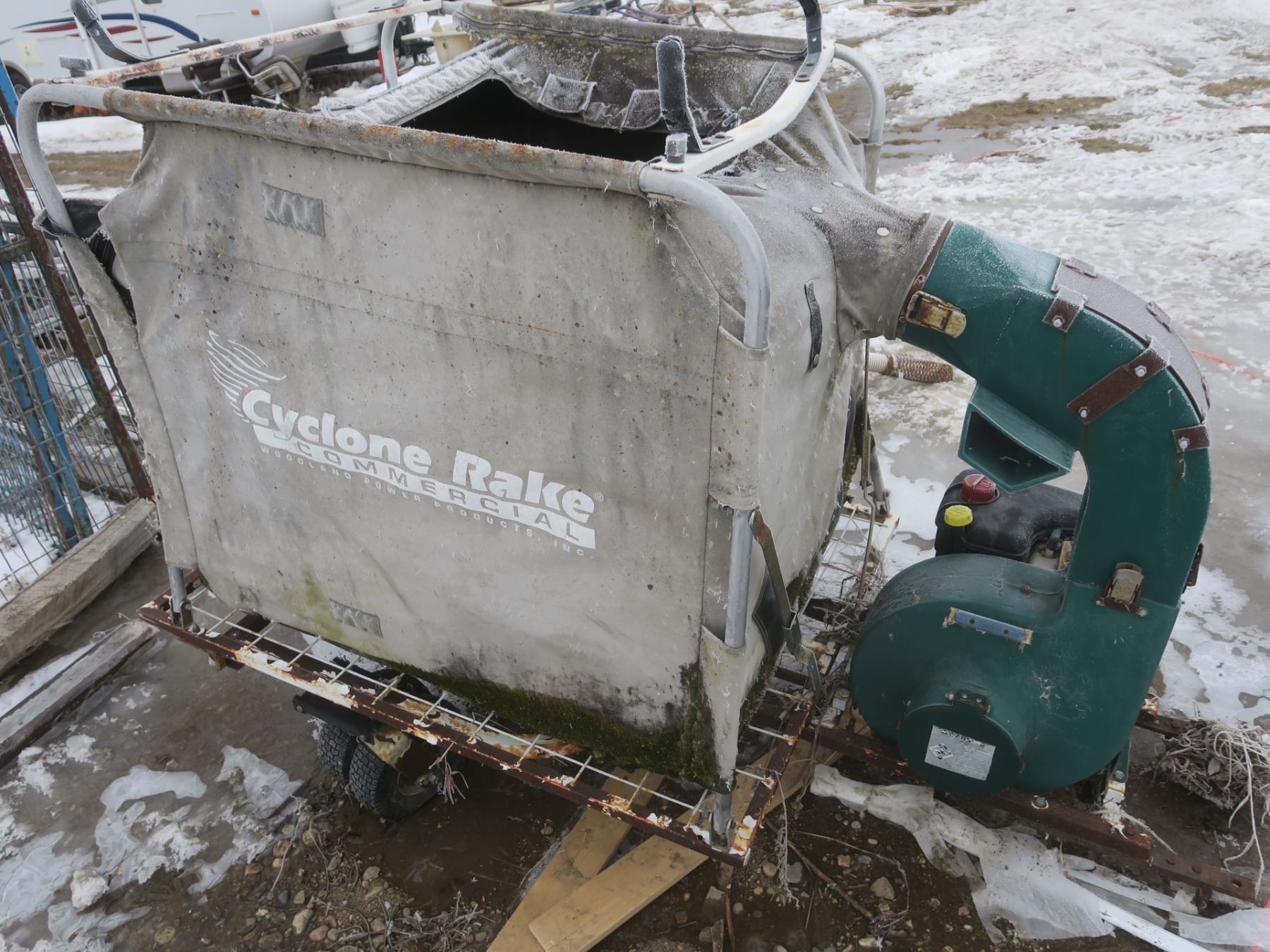 cyclone rake - untested - Schmalz Auctions
