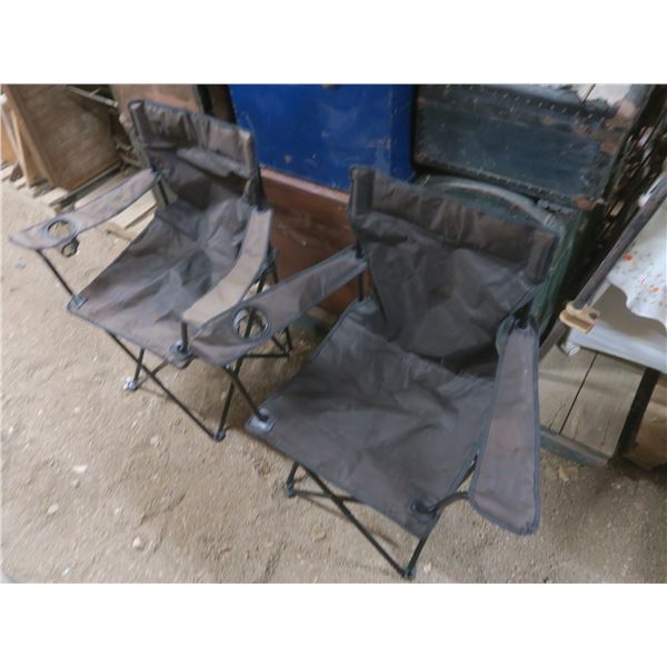 2 camping chairs