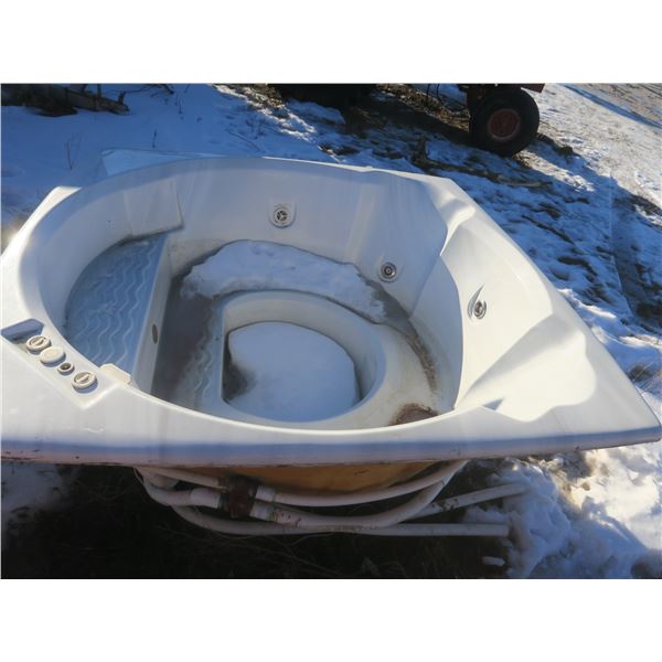 hot tub/jacuzzi - approx. 6ft x 6ft