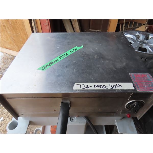 commercial pizza oven 15x18"