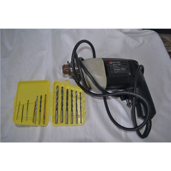 10mm Corded Drill and Bits