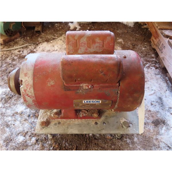 Leeson electric motor 2HP