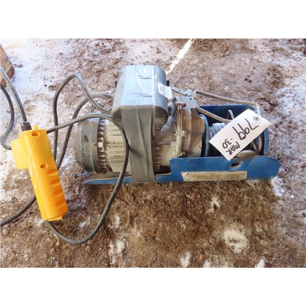 power fist electric cable hoist