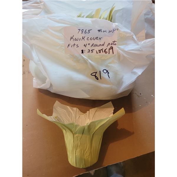 25 four" pot quick covers round