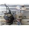 Image 3 : sump pump and Coleman lantern that needs new dome